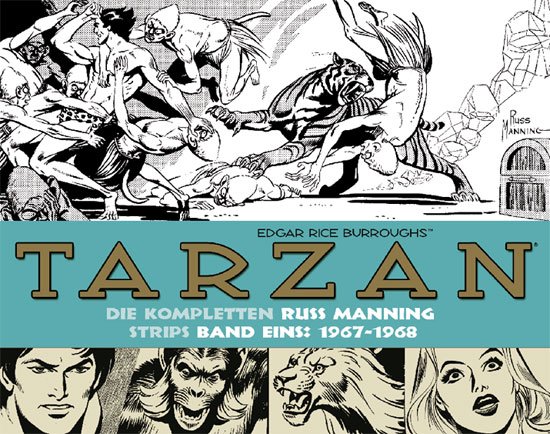 Tarzan Die kompletten Russ Manning Strips 6 KLASSIKER 60er 1972-74 COMIC NEU 