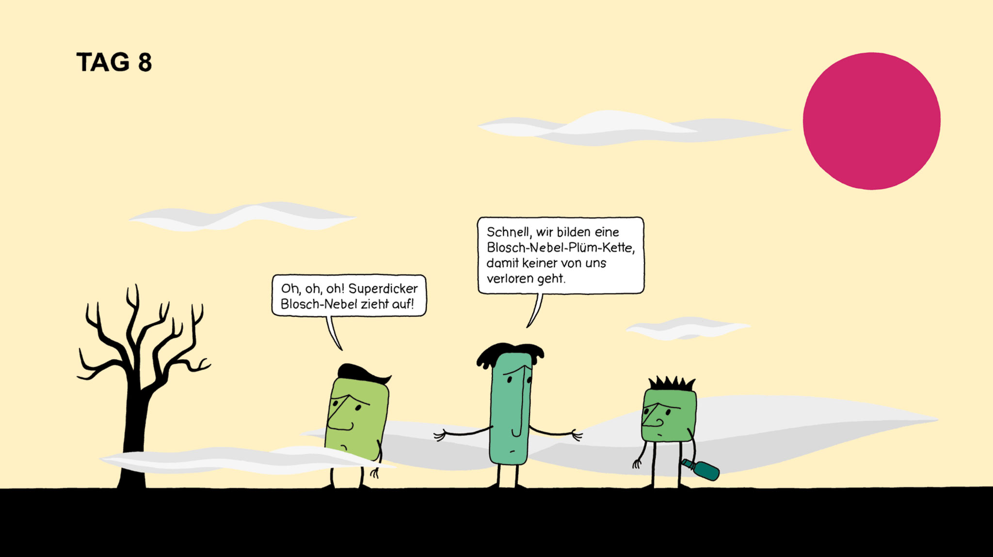 „Nicht die hellste Kerze auf der Torte der Evolution“ Comic.de